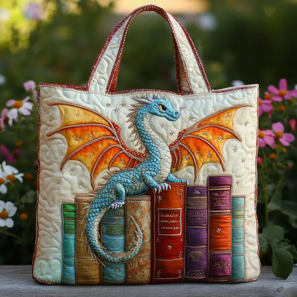Sac fait main Dragon Gardien des Livres