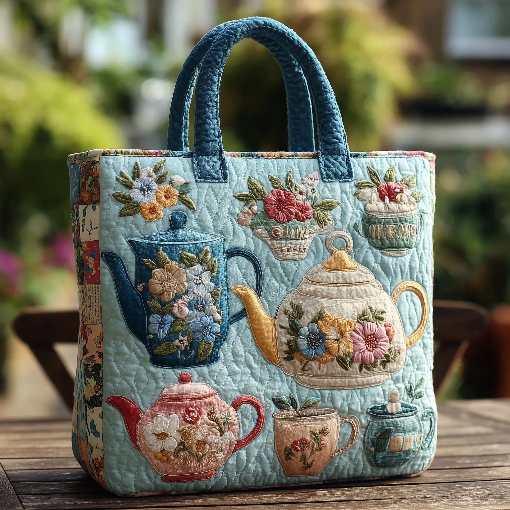 Sac fait main Motif Floral