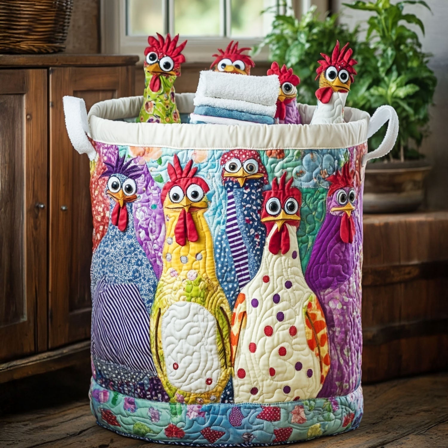 Cluck Couture Panier à Linge