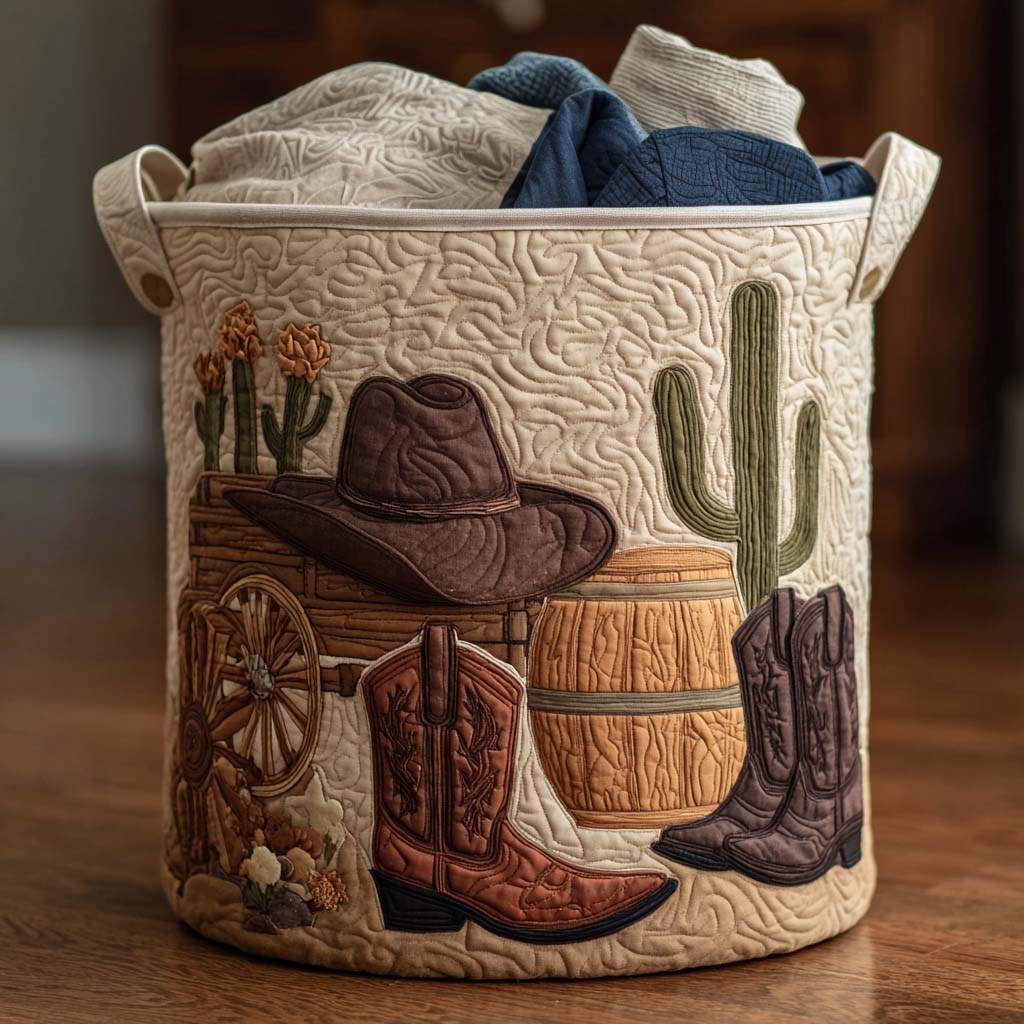 Panier à linge Cowboy Sunset