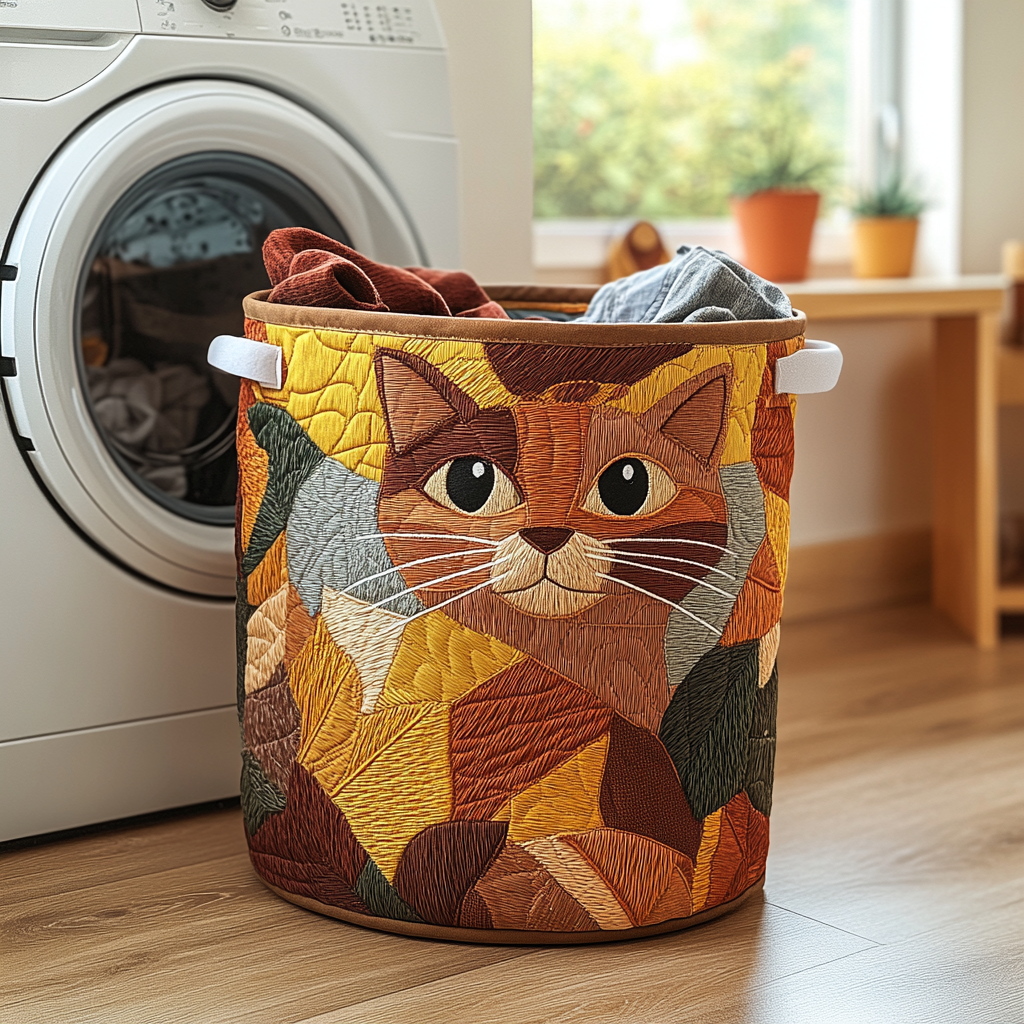 Panier à Linge Convivial pour Chats