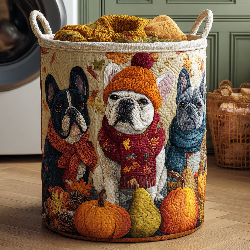 Panier à linge Bulldog Trio Convivial