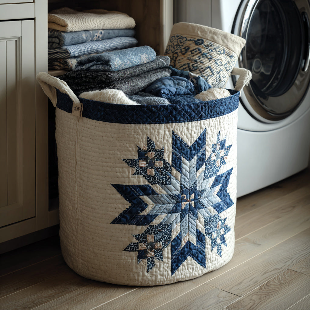 Panier à linge Flocon de neige Étoile