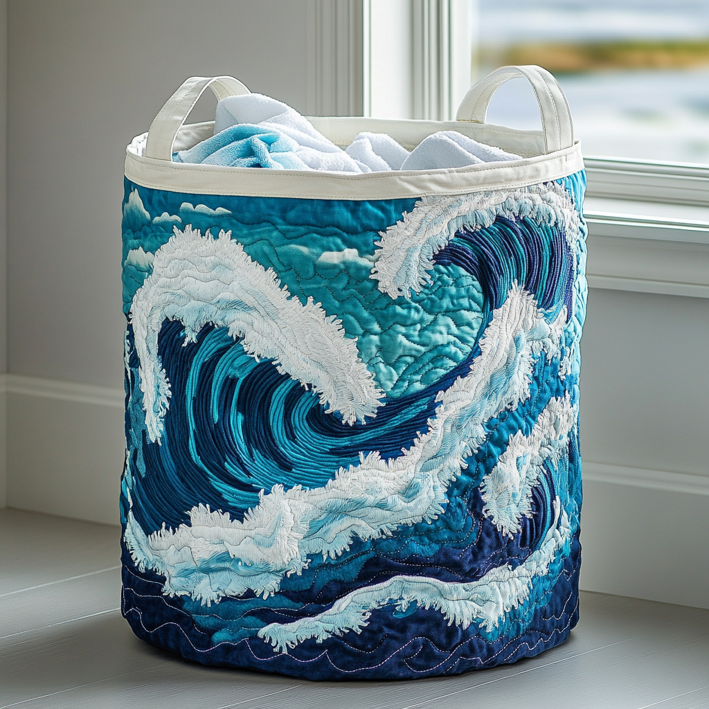 Panier à linge Océan
