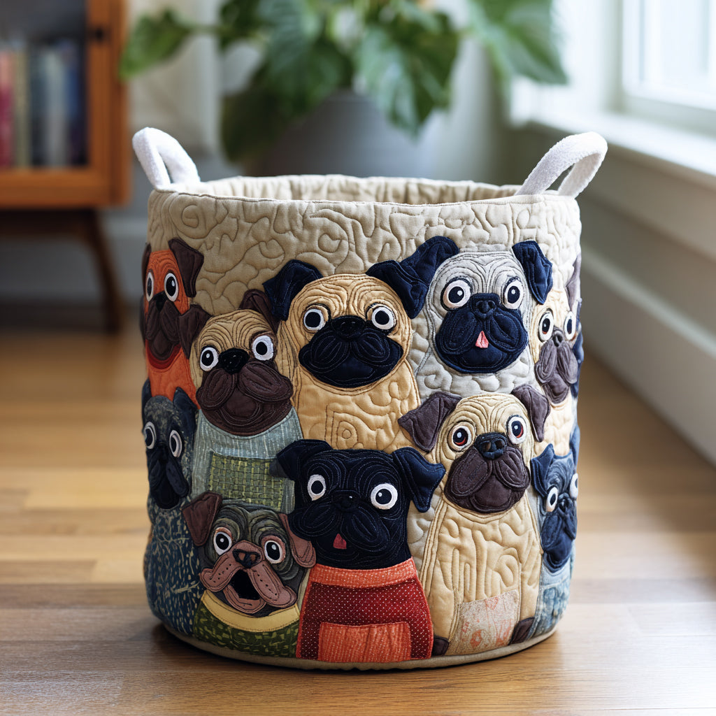 Panier à linge Pug Spirit
