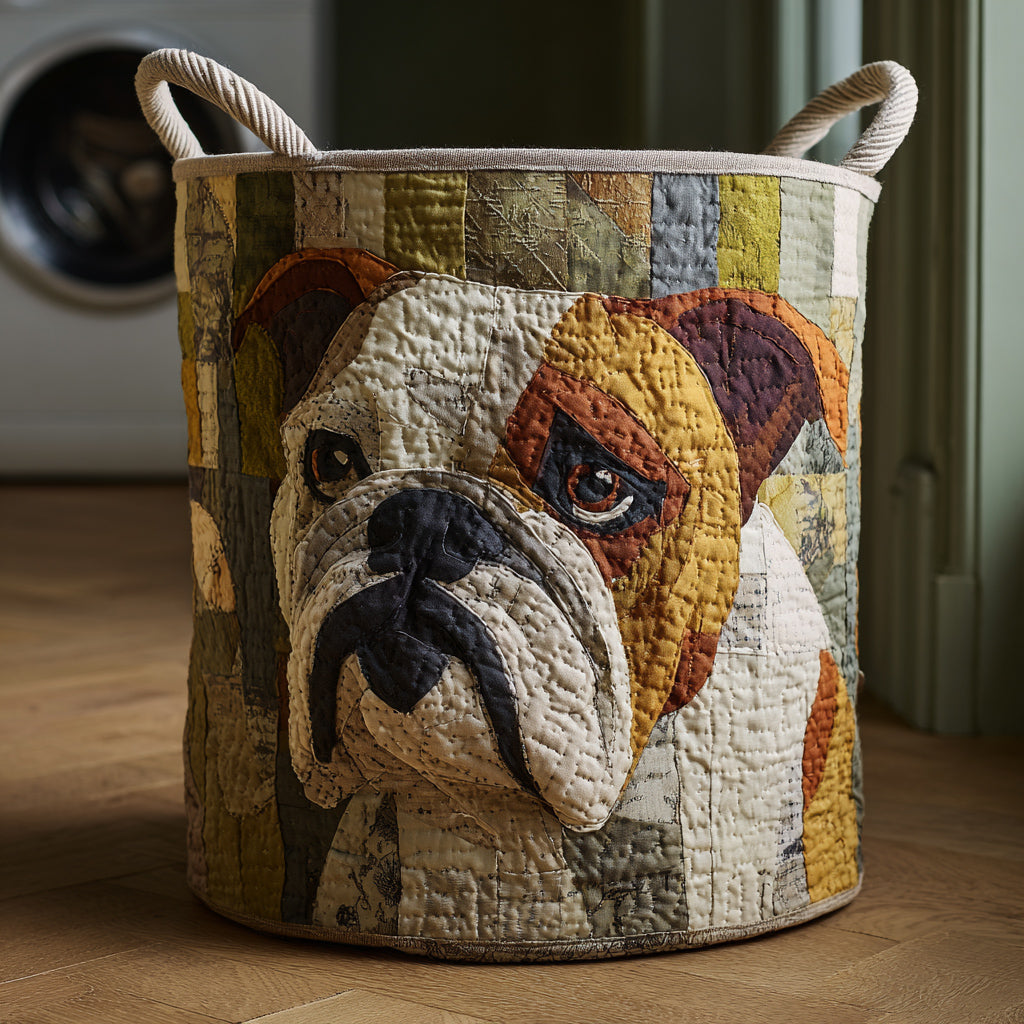 Panier à Linge Rustique Bulldog