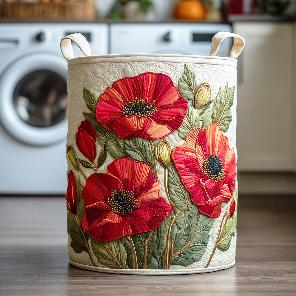 Panier à linge Coquelicot Écarlate