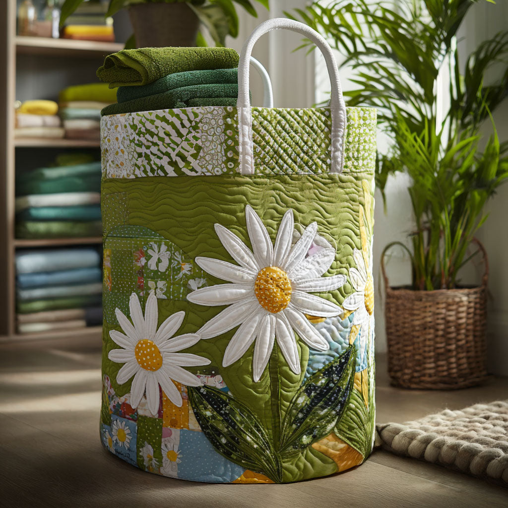 Panier à linge en rayons de soleil