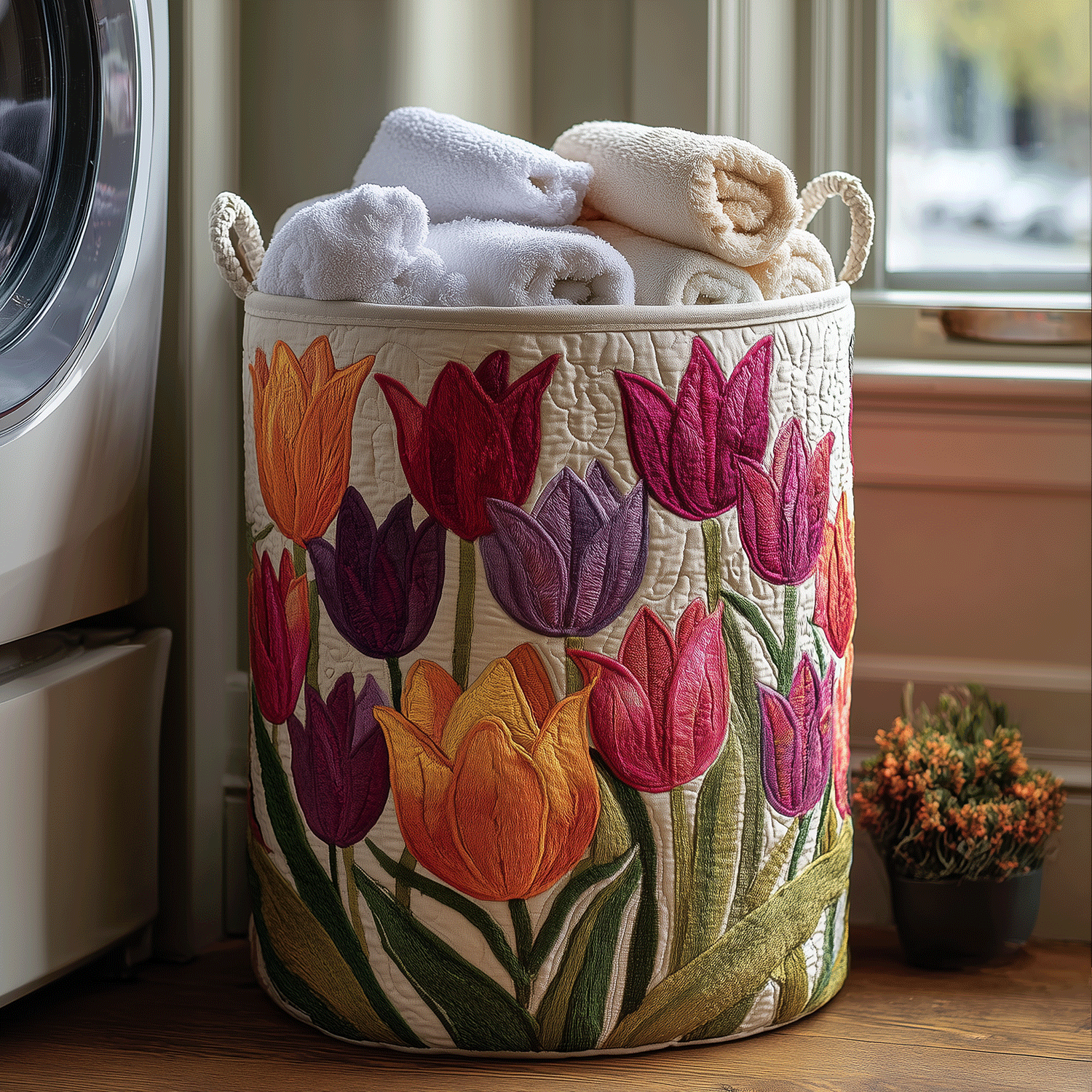 Corbeille à Linge Tulipe Joie