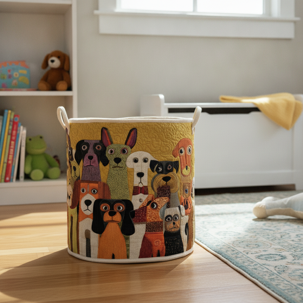 Panier à Linge Whimsy Woofs