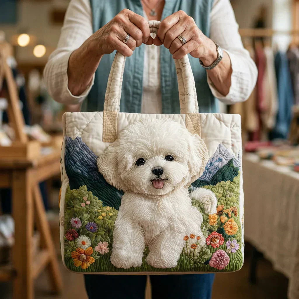 Sac fait main Chien Enchanté