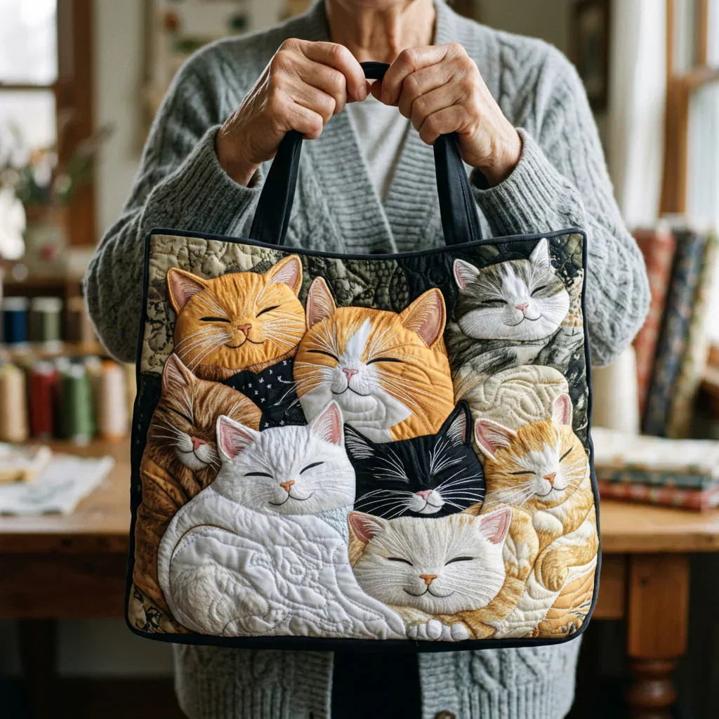 Sac fait main Chatons Endormis