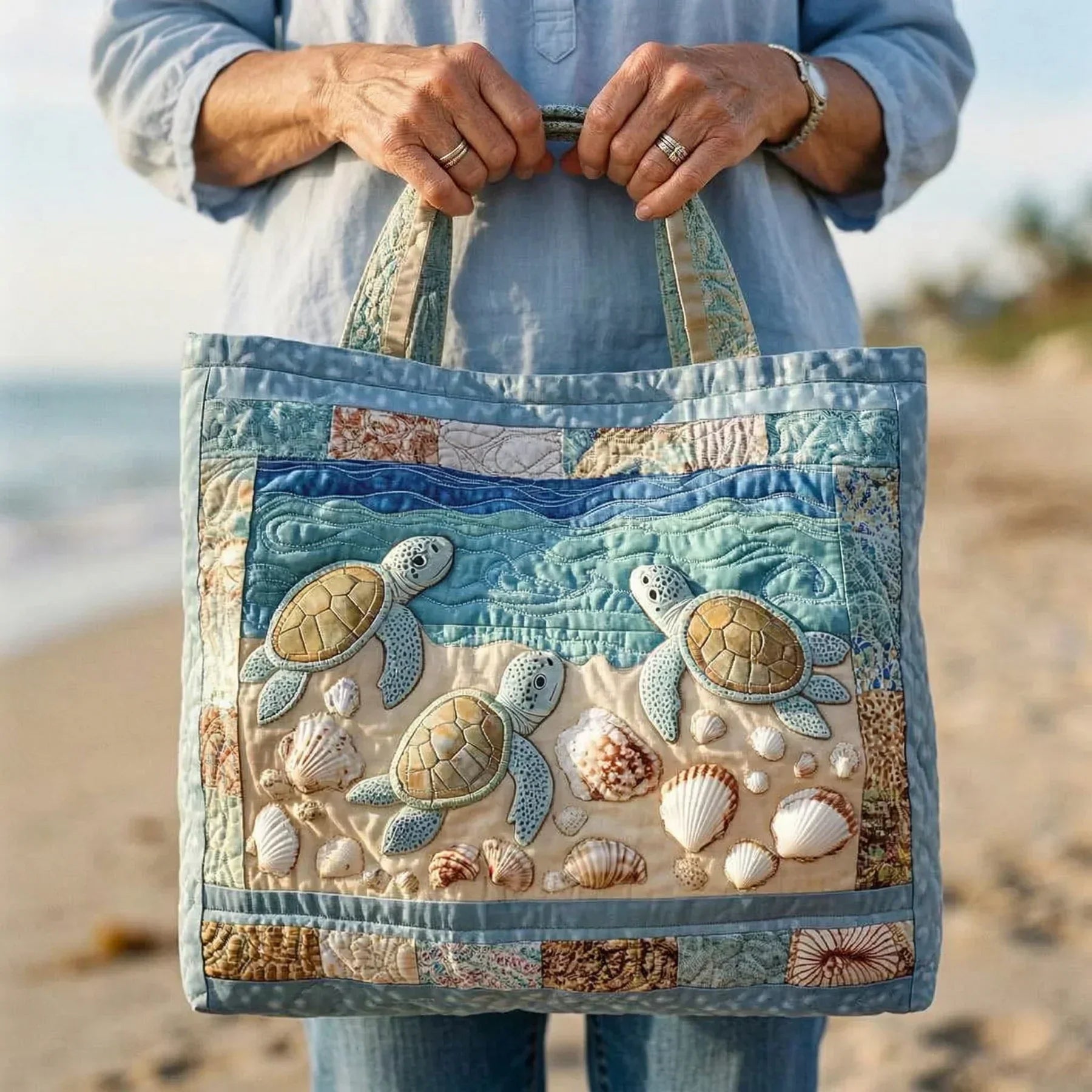 Sac fait main Tortues de Mer