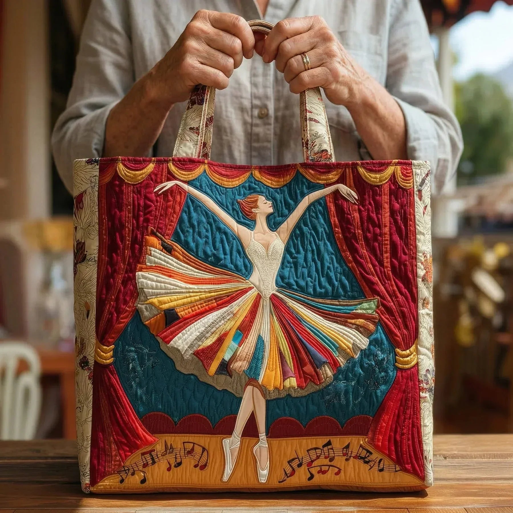 Sac fait main Ballerine Élégante