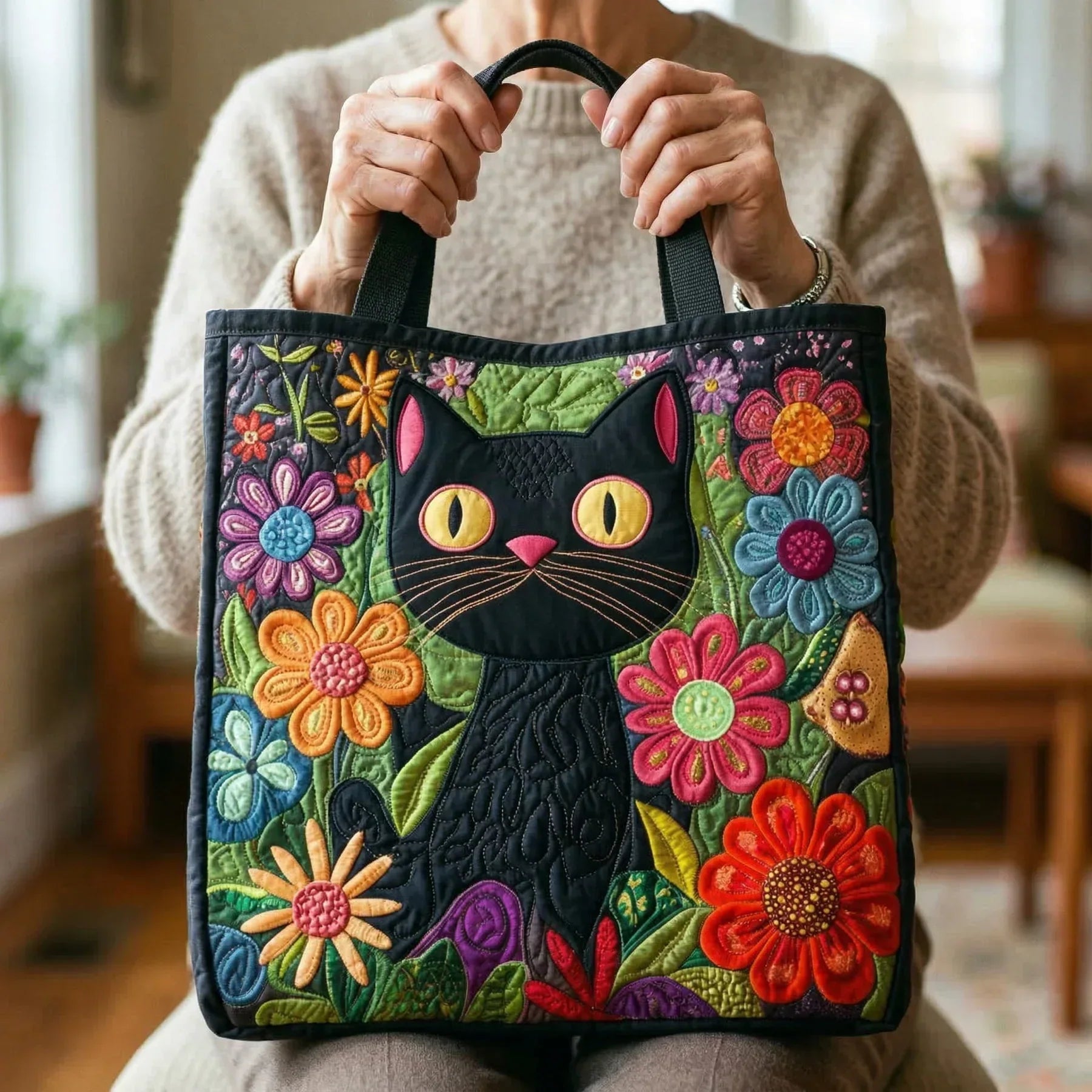 Sac fait main Chat Noir Enchanté