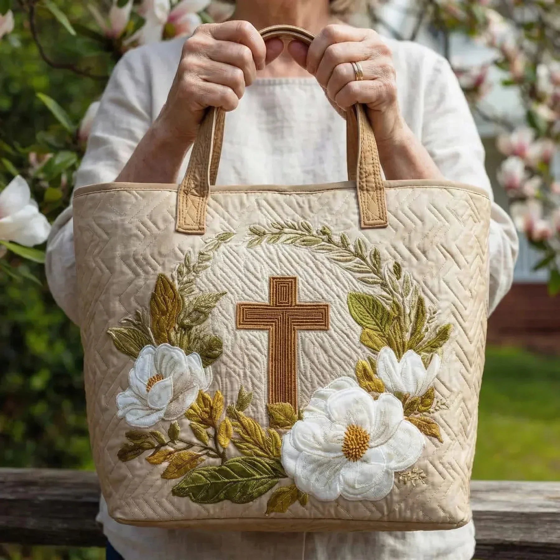 Sac fait main Croix Sacrée